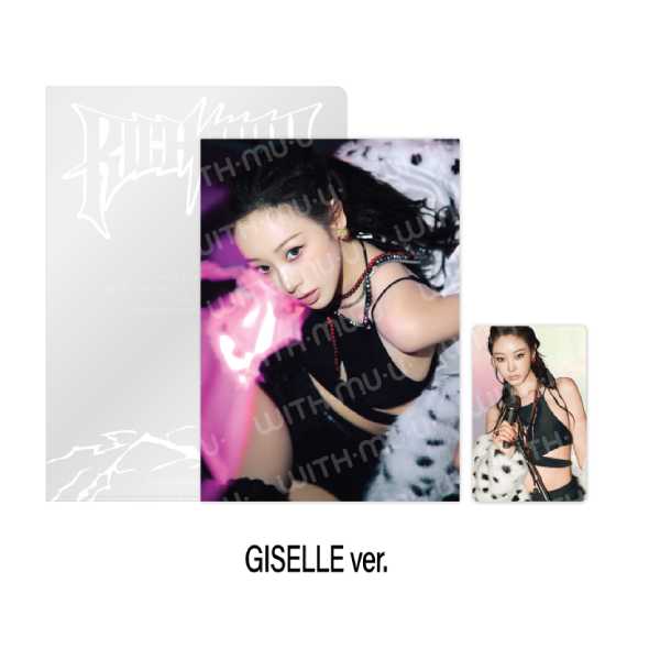 aespa - Postcard + Hologram Photocard Set [2025 aespa Week 'Rich Man' POP-UP Official MD] - Image 3