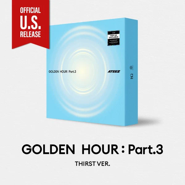ATEEZ - GOLDEN HOUR : Part.3 [12th Mini Album - POP-UP Exclusive Ver.] - Image 3