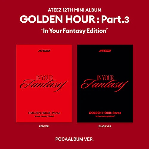 ATEEZ - GOLDEN HOUR : Part.3 'In Your Fantasy Edition' [12th Mini Album - POCA Ver.]