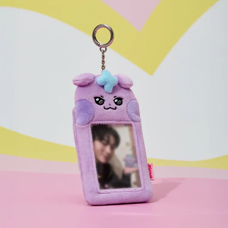 ATEEZ - MIGHTEEZ Plush Photocard Holder Keyring [Press, Start! Enter the MIGHTEEZ POP-UP Vol.2] - Image 7