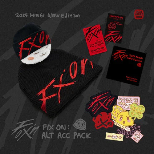 ATEEZ MINGI - FIX ON : ALT ACC PACK [2025 Birthday MD]