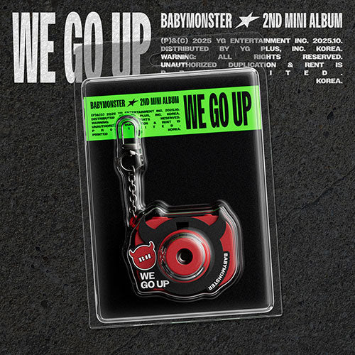 BABYMONSTER - WE GO UP [2nd Mini Album - Mini Beam Keyring Ver.]