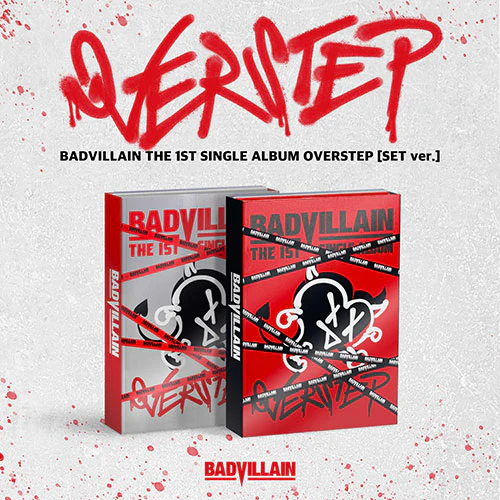 BADVILLAIN - OVERSTEP [1st Single Album]