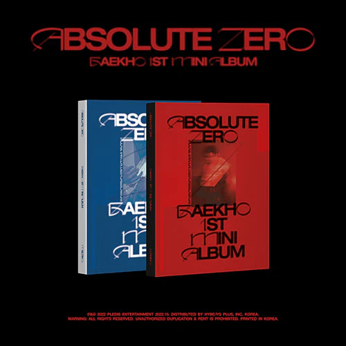 BAEKHO - Absolute Zero [1st Mini Album]