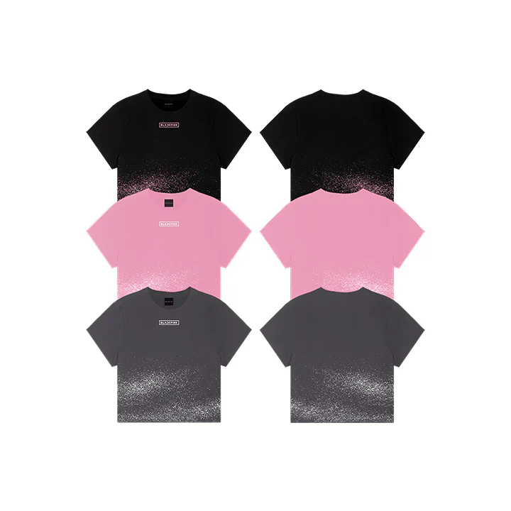 BLACKPINK - Logo Crop Tee ['DEADLINE' WORLD TOUR IN SEOUL Official MD]