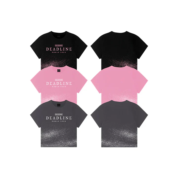 BLACKPINK - Tour Crop Tee ['DEADLINE' WORLD TOUR IN SEOUL Official MD]