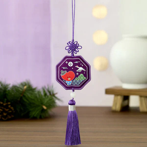 BT21 - Premium K-Edition Embroidered Tassel Keyring - Image 19