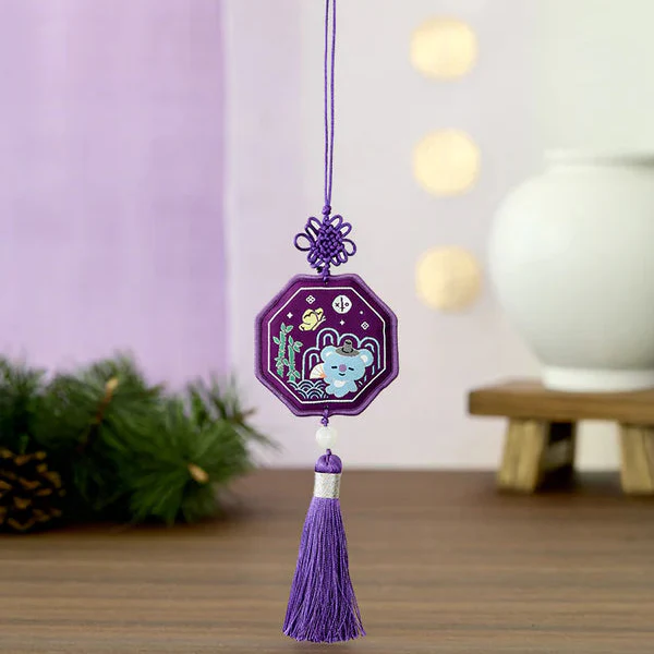 BT21 - Premium K-Edition Embroidered Tassel Keyring - Image 4