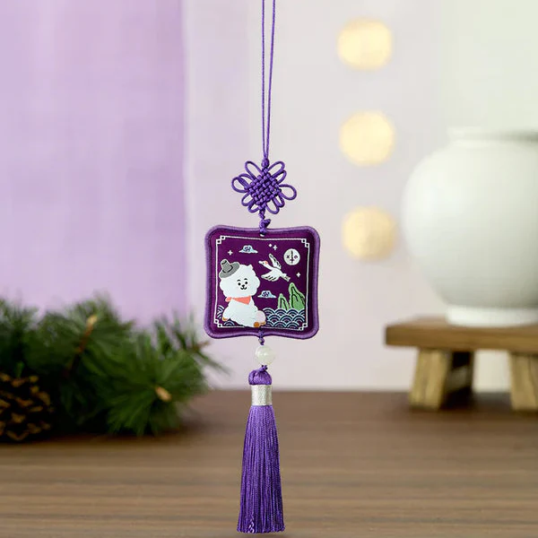 BT21 - Premium K-Edition Embroidered Tassel Keyring - Image 7