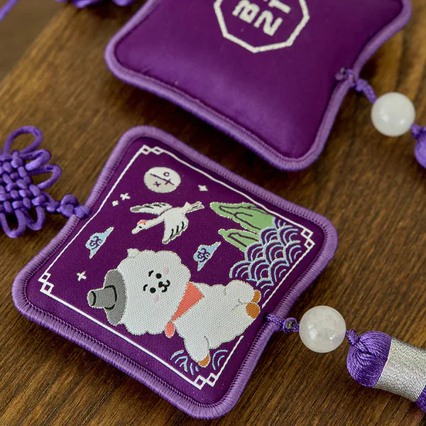 BT21 - Premium K-Edition Embroidered Tassel Keyring - Image 9