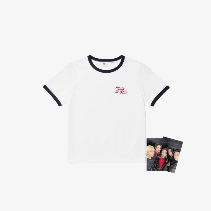 ENHYPEN - Ringer T-Shirt [World Tour 'WALK THE LINE' Official MD]