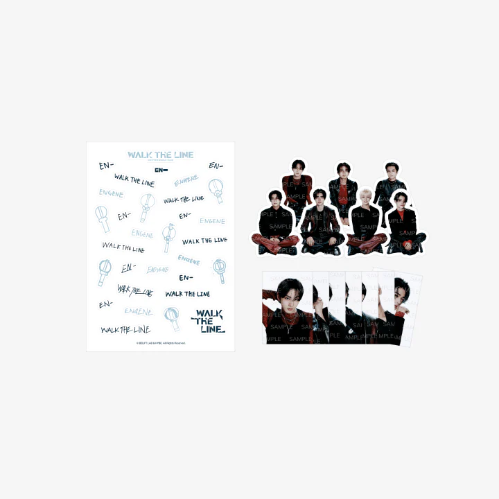 ENHYPEN - Sticker Set [World Tour 'WALK THE LINE' Official MD]