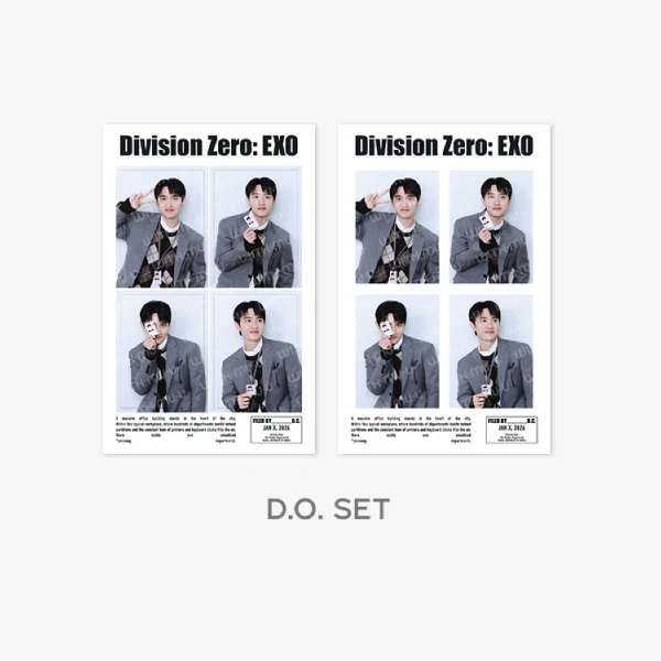 [PRE-ORDER] EXO - 4-Cut Photo Set [2026 SM ARTIST Season's Greetings Official MD] - Image 5
