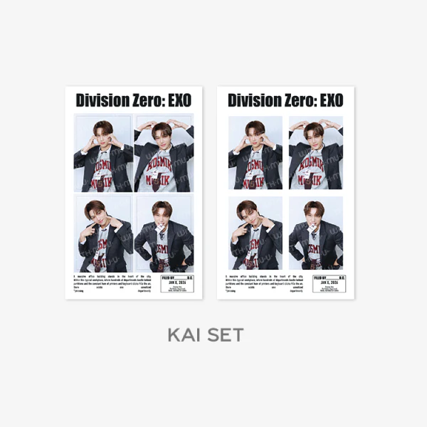[PRE-ORDER] EXO - 4-Cut Photo Set [2026 SM ARTIST Season's Greetings Official MD] - Image 6