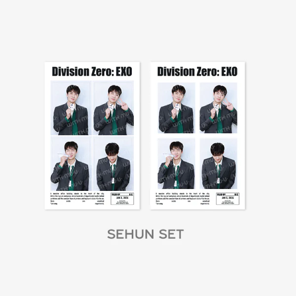 [PRE-ORDER] EXO - 4-Cut Photo Set [2026 SM ARTIST Season's Greetings Official MD] - Image 7