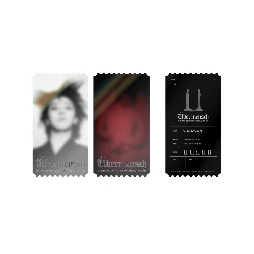 G-DRAGON - Photo Ticket [2025 World Tour 'Übermensch' Official MD]