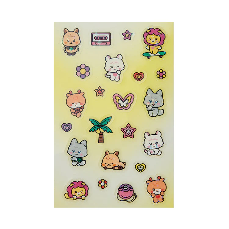 (G)I-DLE - Minini Clear Sticker Ver. 2 [KLAXON POP-UP Official MD]