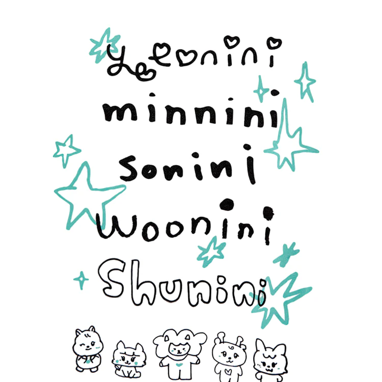 (G)I-DLE - Minini T-Shirt [KLAXON POP-UP Official MD] - Image 4