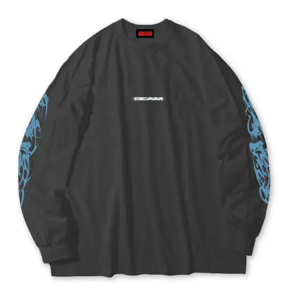 HOSHI X WOOZI - Long Sleeve T-Shirt [1st Single Album 'BEAM' POP-UP Store Official MD] - Image 3