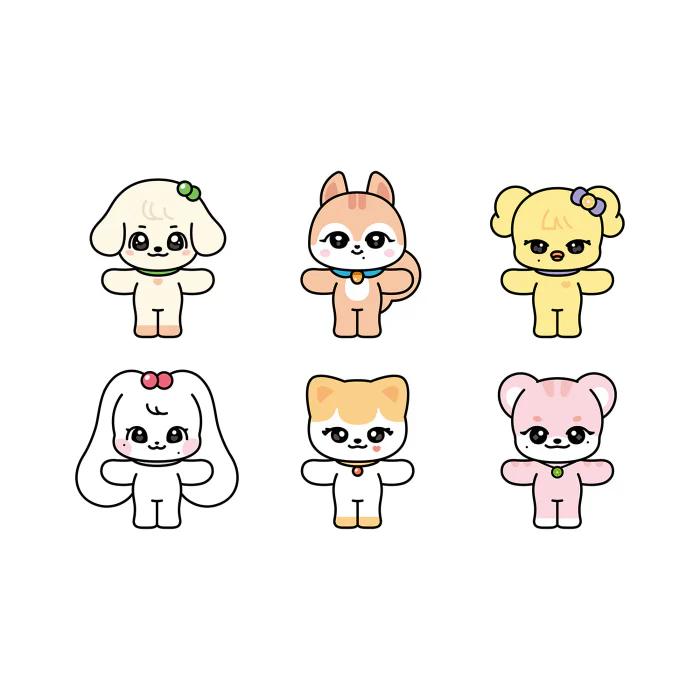 IVE - MINIVE Fluffy Plush 30CM Ver. [WELCOME TO MINIVE SCHOOL POP-UP Official MD]