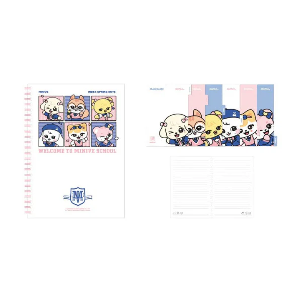 IVE - MINIVE Index Spring Note [WELCOME TO MINIVE SCHOOL POP-UP Official MD]