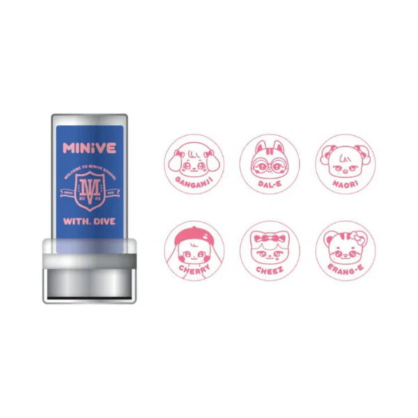 IVE - MINIVE Stamp [WELCOME TO MINIVE SCHOOL POP-UP Official MD]