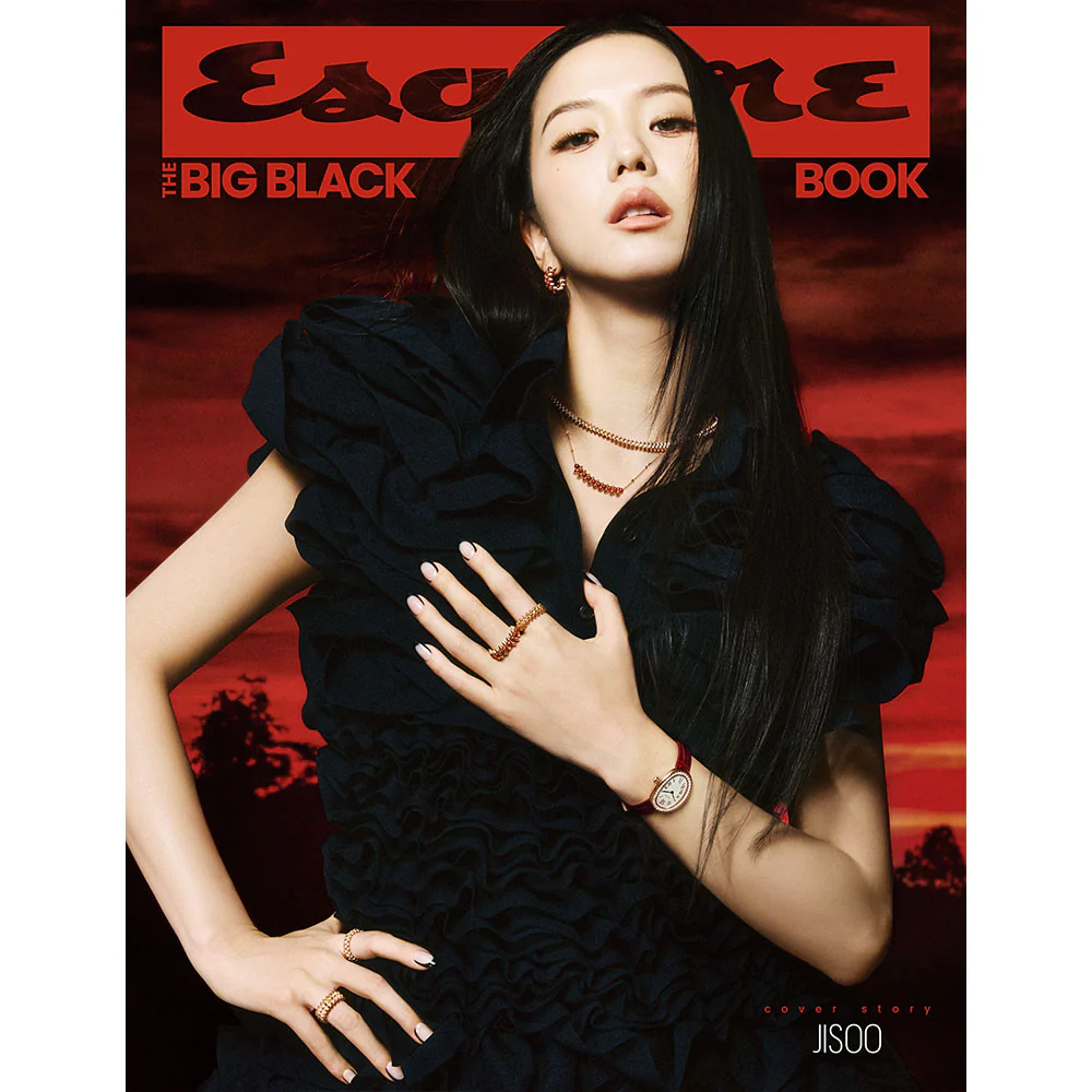 [PRE-ORDER] JISOO Cover - ESQUIRE [The Big Black Book 2026] - Image 2