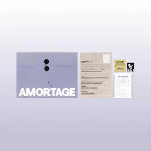 JISOO - File Folder + Photo Set [AMORTAGE Official MD]
