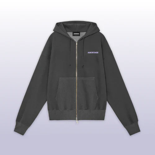 JISOO - Zip Up Hoodie [AMORTAGE Official MD]