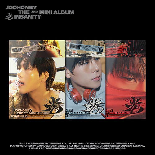 JOOHONEY - 光 (INSANITY) [2nd Mini Album]