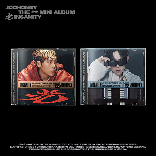 JOOHONEY - 光 (INSANITY) [2nd Mini Album - Limited Edition Jewel Ver.]