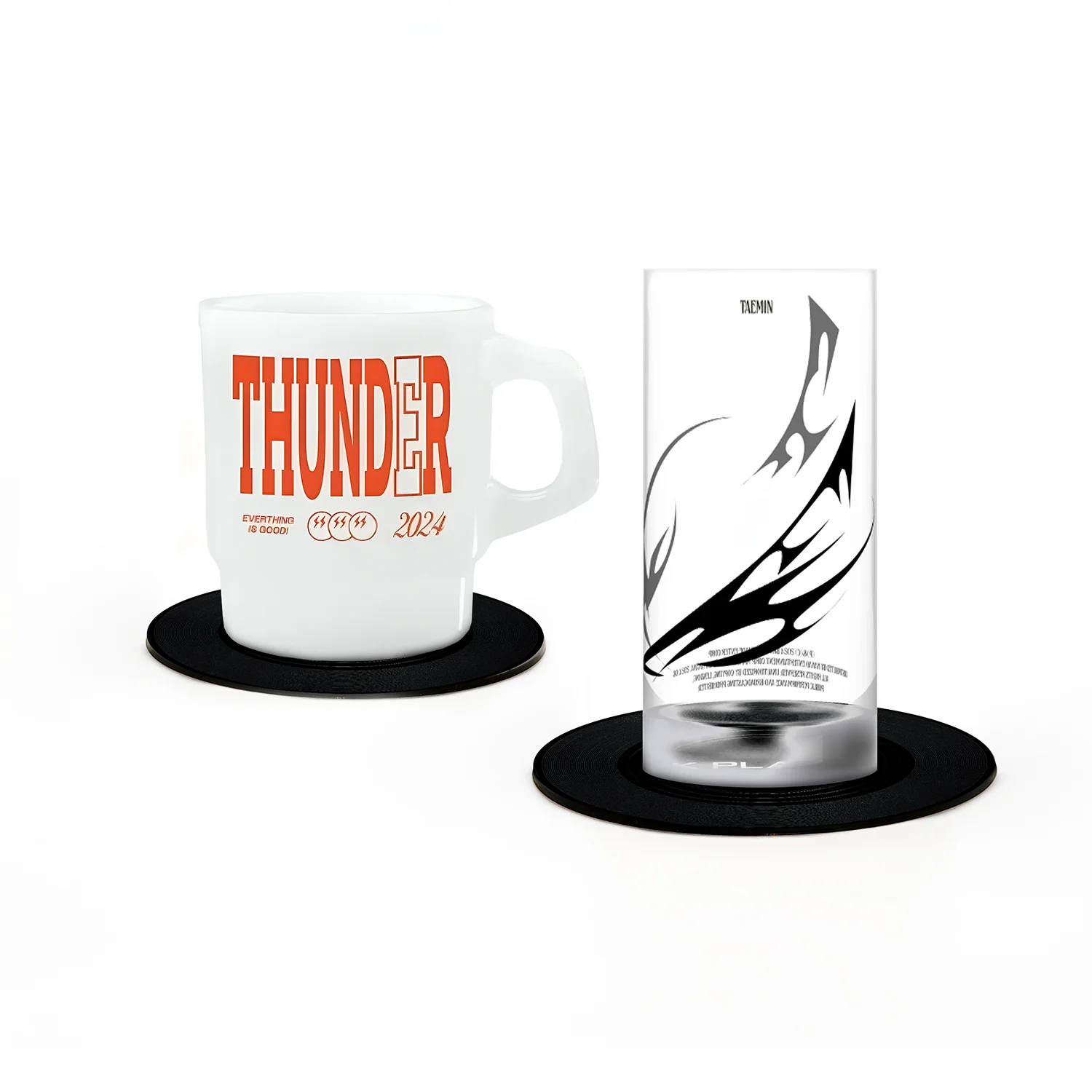 Vinyl Drink Coasters, 2-Pack - Image 3