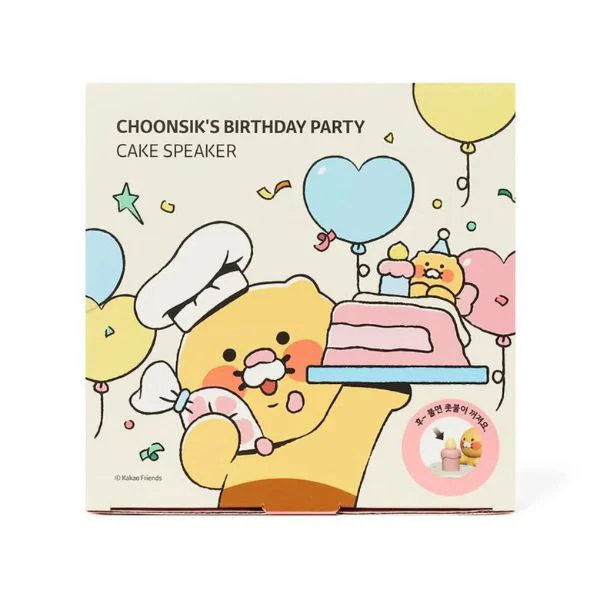 Kakao Friends - Choonsik's Birthday Party Cake Speaker - Image 5