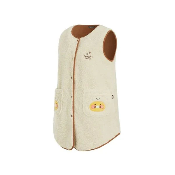 Kakao Friends - Floofy Friends Long Fleece Vest [Choonsik] - Image 2