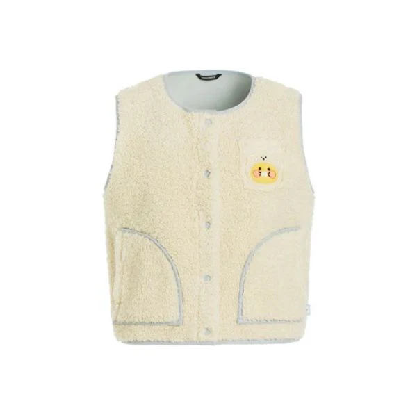 Kakao Friends - Floofy Friends Short Fleece Vest [Choonsik]