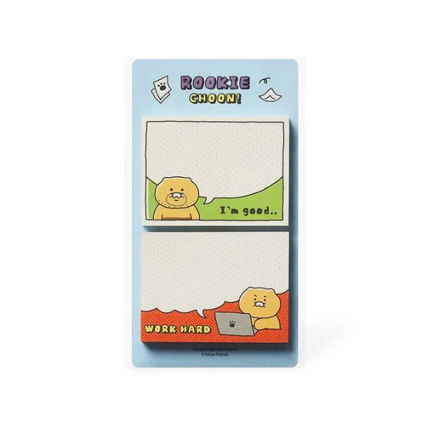 Kakao Friends - Rookie Choon Office Memo Sticker Set [Choonsik] - Image 3
