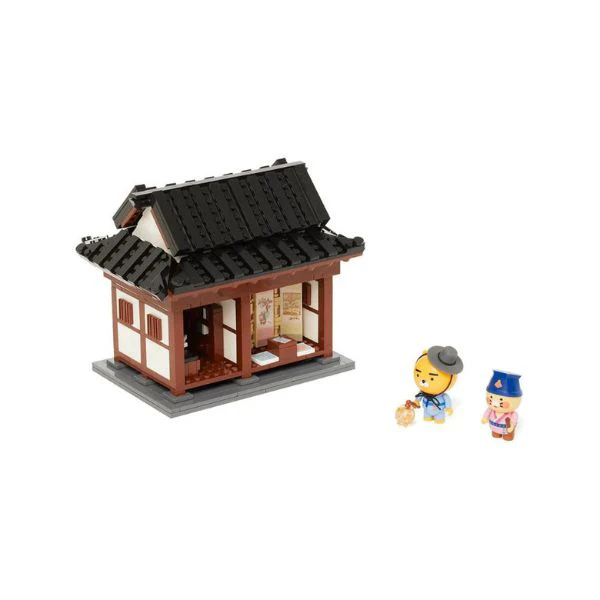 Kakao Friends - Traditional Korean House Brick Figure [Ryan & Choonsik] - Image 4