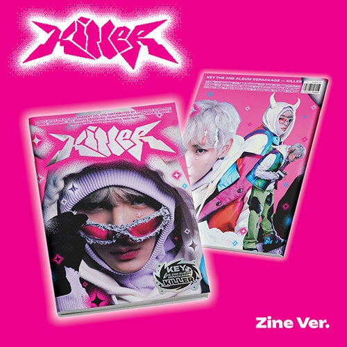 KEY - Killer [2nd Repackage Album - Zine Ver.]