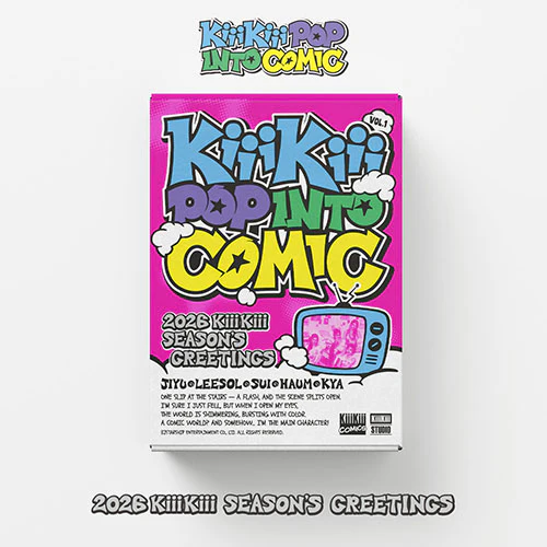 KiiiKiii - 2026 Season's Greetings [KiiiKiii POP INTO COMIC]
