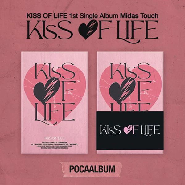 KISS OF LIFE - Midas Touch [1st Single Album - POCA Ver.]