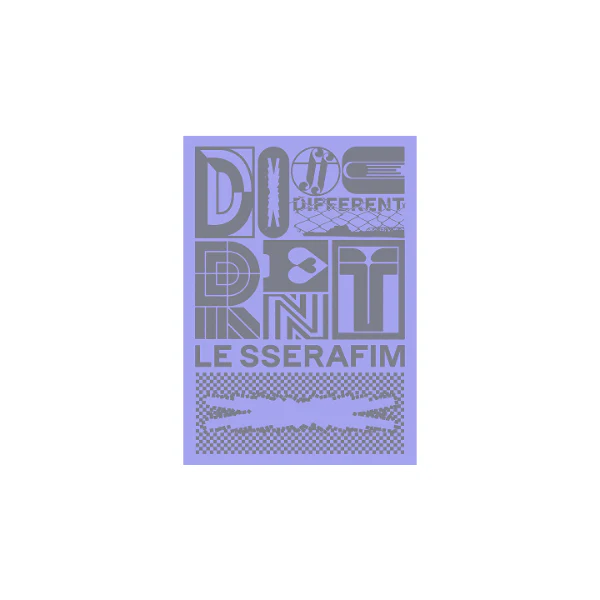 LE SSERAFIM - DIFFERENT [4th JP Single Album -  OFFBEAT CLOVE Ver. (Limited Edition A)]