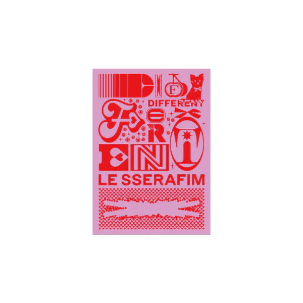 LE SSERAFIM - DIFFERENT [4th JP Single Album - NOSTALGIC YLANG (Limited Edition B)]