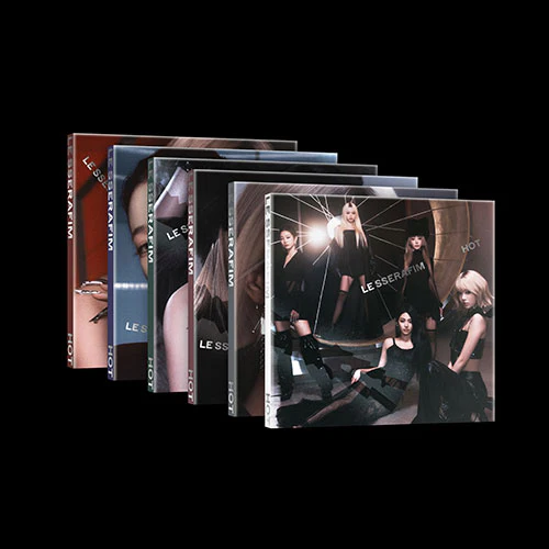LE SSERAFIM - HOT [5th Mini Album - Compact Ver.]