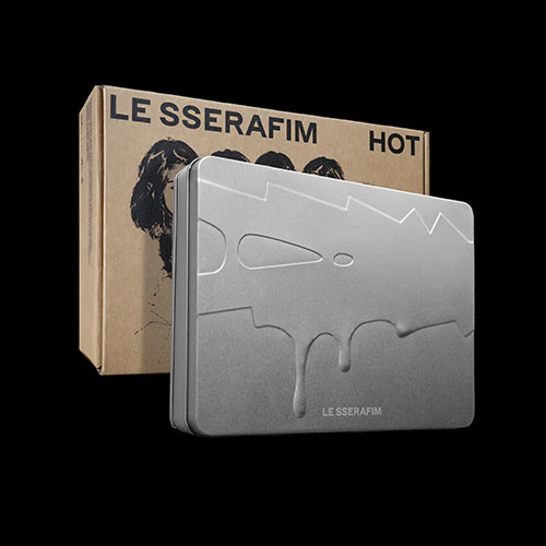 LE SSERAFIM - HOT [5th Mini Album - TIN CASE Ver.]