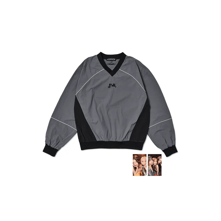 LE SSERAFIM - Sweatshirt (Grey) [EASY CRAZY HOT 2025 TOUR Official MD]