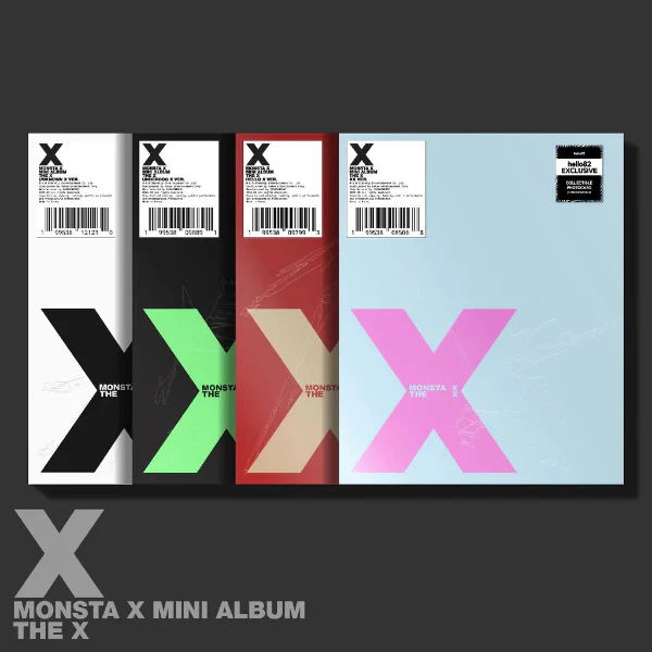 MONSTA X - THE X [13th Mini Album - hello82 Exclusive Ver.]