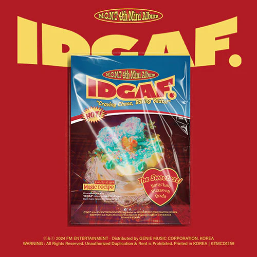 M.O.N.T - IDGAF [4th Mini Album]