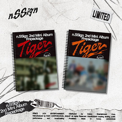 n.SSign - Tiger [2nd Mini Album Repackage - Limited Ver.]