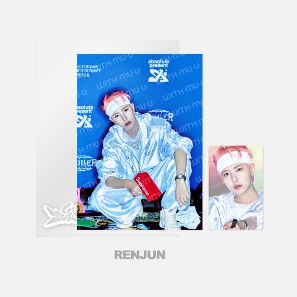 NCT DREAM - Postcard + Hologram Photocard Set [TIME RIDERS POP-UP MD] - Image 7