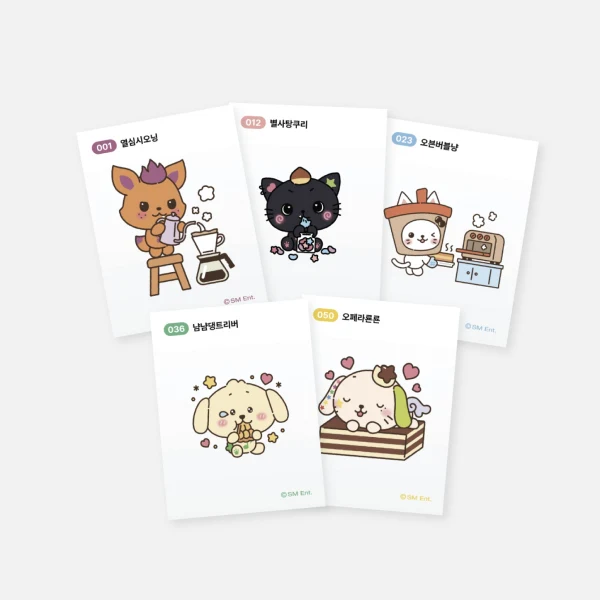 [PRE-ORDER] NCT WISH - Random Ttibu Sticker Set [WISH BAKERY Pop-Up Official MD]